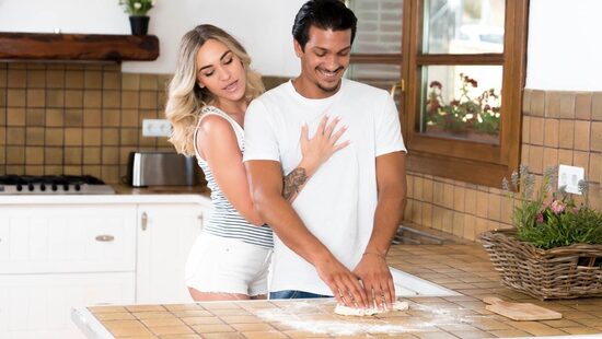 Писса членом настоящего итальяшки